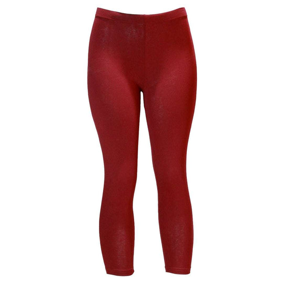 Red Cropped Legging Nawao.com