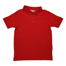 Red Short Sleeve  Polo Shirt Red Nawao.com