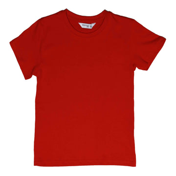Red Short Sleeve T Shirt Red Nawao.com
