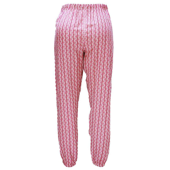 Red Woven Pajama Bottom Nawao.com