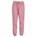 Red Woven Pajama Bottom Nawao.com