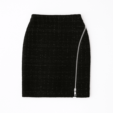 REDTAG Black Casual Skirt for Women Nawao.com