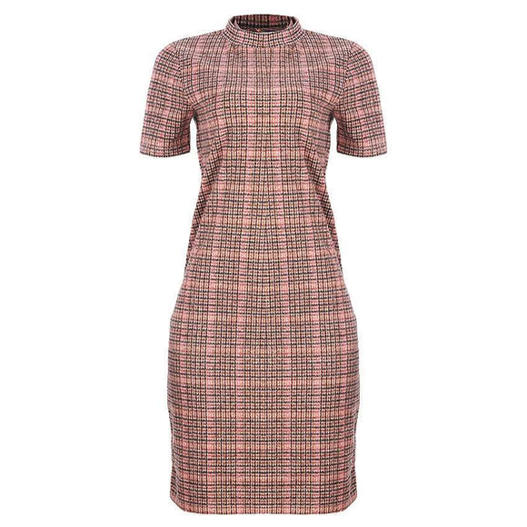 REDTAG Casual Plaid Dress for Women Nawao.com