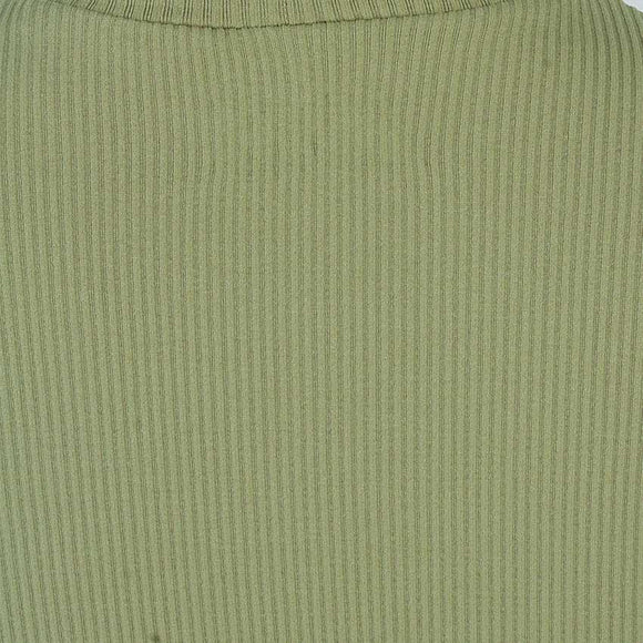 REDTAG Dark Green Knitted Sweatshirt for Women Nawao.com