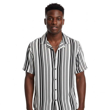 Resort Shirt Black Nawao.com