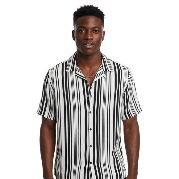 Resort Shirt Black Nawao.com
