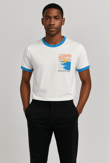 Ringer Graphic Tees Assorted Nawao.com