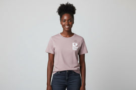 Mauve Graphic T Shirt