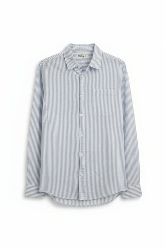 Sky Blue Mens Casual Shirt Sky Blue