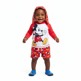 Red Mickey Mouse Swimwear Cap REDTAG
