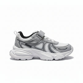 Grey Overlayed Trainer White