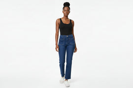 Indigo Straight Jeans