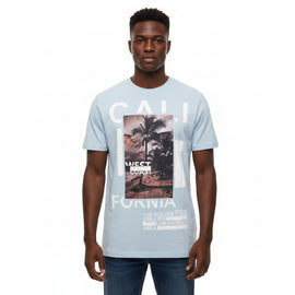 Sky Blue Graphic T Shirt Sky Blue