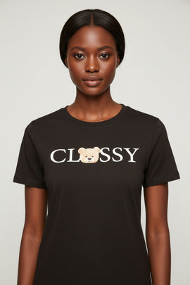 Black Graphic T Shirt