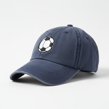 Blue Colour Embellished Cap