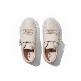 Pink Flower Charm Sneaker Pale Pink REDTAG