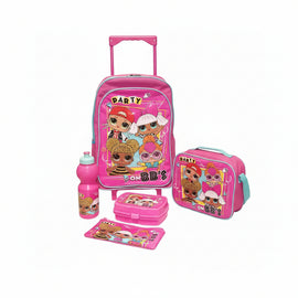 Purple L O L Surprise  5 In 1 Value Pack  16  Trolley Bag