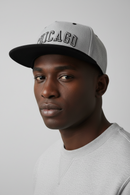 Grey Colour Embellished Cap-2