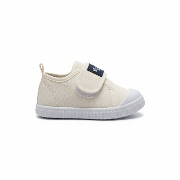 Cream Velcro Pump Cream