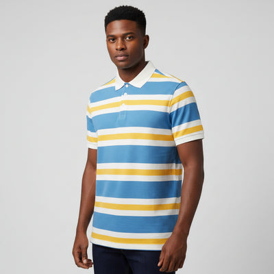 Yarn Dyed Polo Shirt Assorted