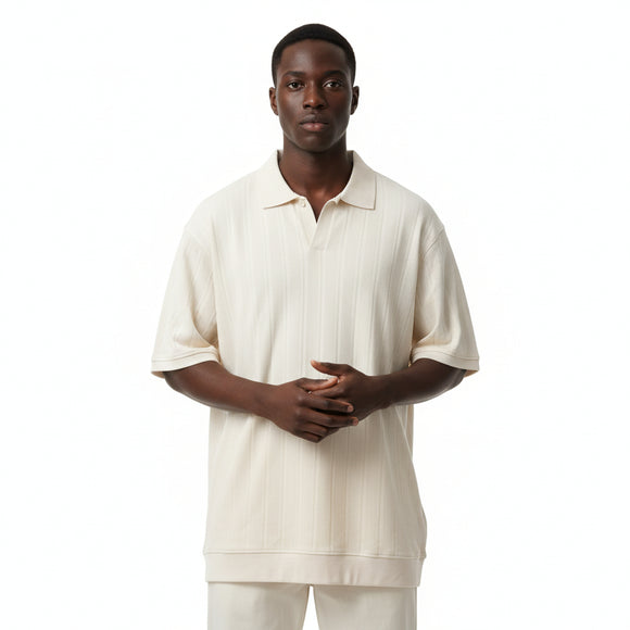 Beige Mens Polo Shirt REDTAG