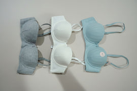 Assorted 3 Pack Balconette Bras Assorted