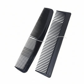 Black 2Pc Hair Comb Set