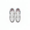 White Lace Up Sneaker White S30 REDTAG
