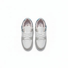 White Lace Up Sneaker White S30 REDTAG