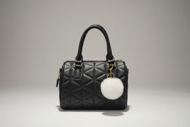 Pink Quilted Bollin Bag