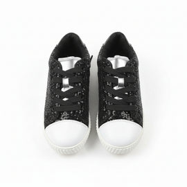 Black Glitter Sneaker Black REDTAG