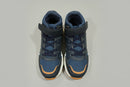 Navy Material Block Hightop-1