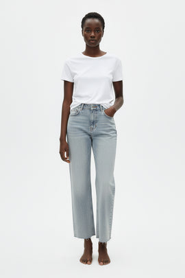 Blue Straight Fit Jeans