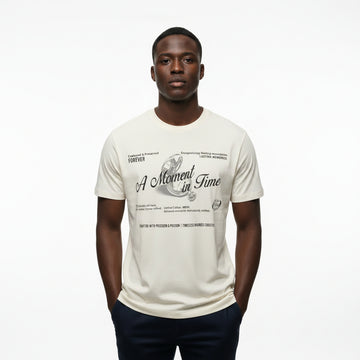 Ivory Graphic T Shirt Ivory