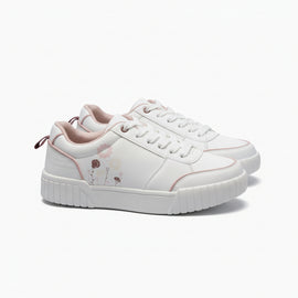 White Printed Sneaker White REDTAG