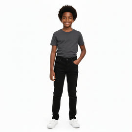 Bsr 365 5Pkt Stretch Slim Fit Black REDTAG