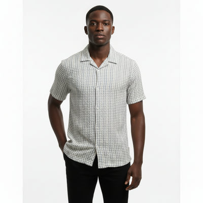 Blue Mens Casual Shirt