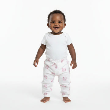 Off White All Over Print Cat Jogger White