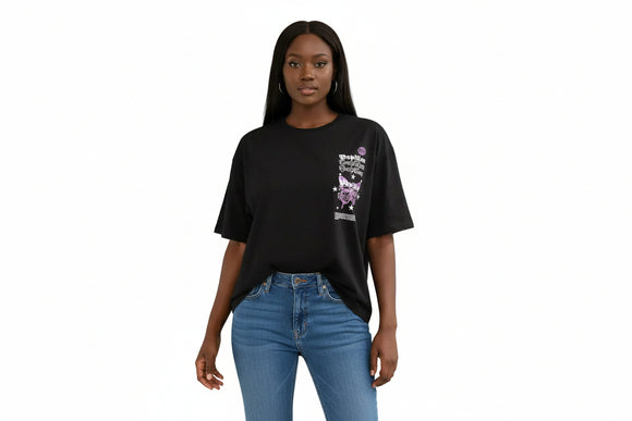Black Oversized T Shirt Black Small