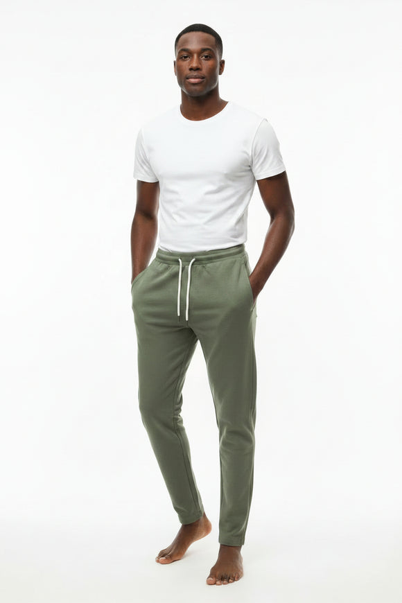 Olive Pyjama Bottom Dark Green
