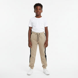 Brown Cut And Sew Active Pants Brown REDTAG