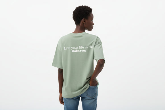 Ivory Drop Shoulder Oversize T Shirt