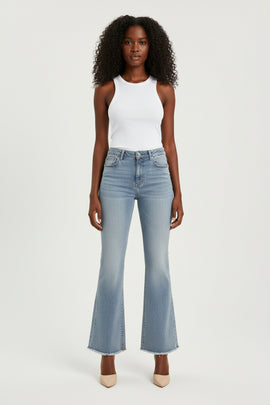 Light Blue Flare Jeans