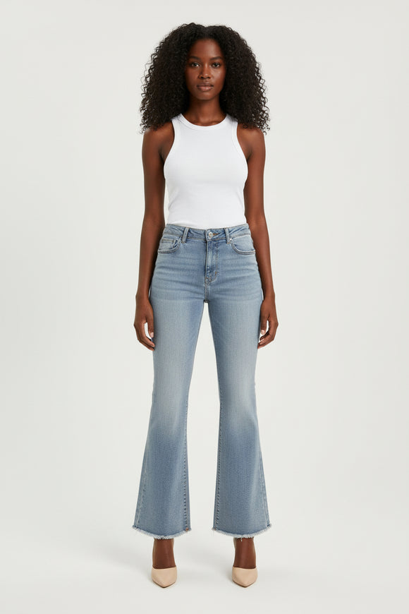 Light Blue Flare Jeans