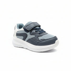 Navy Material  Block Chunky Sneakers