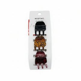 Assorted Claw Clip 3Pcs Set