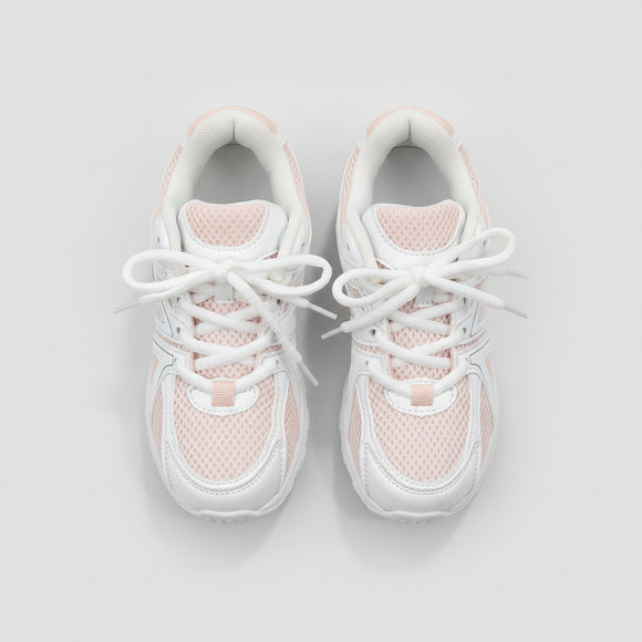 White Lace Up Trainer