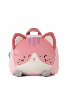 Orange Cat Backpack With Blanket