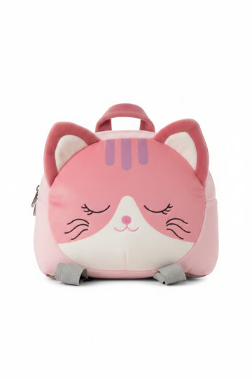 Orange Cat Backpack With Blanket