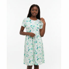White Floral Knitted Dress Assorted REDTAG